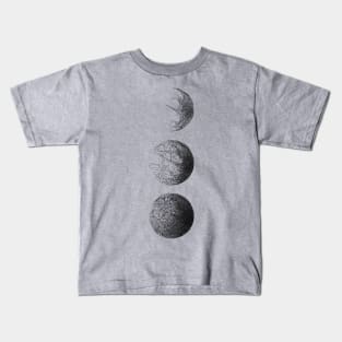 FADING MOON Kids T-Shirt